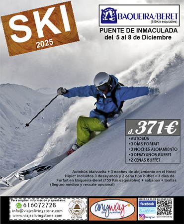 Viaje Baqueira 2025