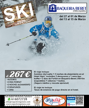 Salida Baqueira Marzo