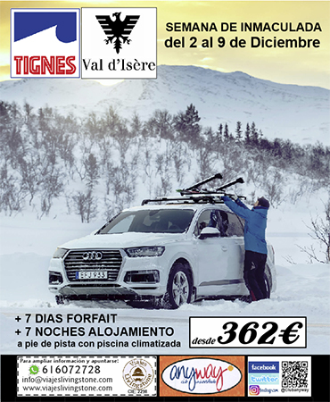 Salida Tignes Inmaculada